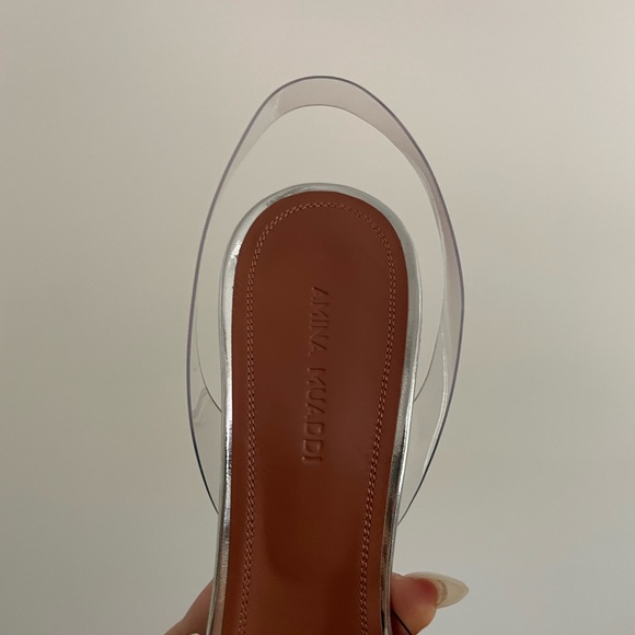 Amina Muaddi Begum Glass Heal - Picture 3 of 5